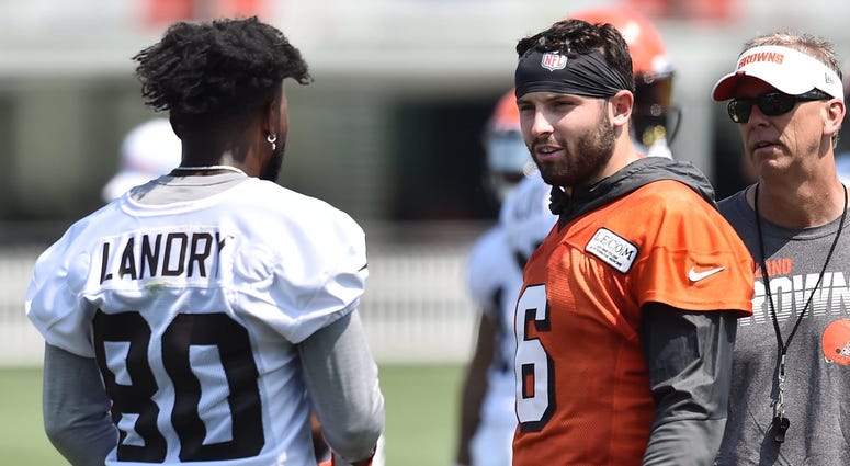 Baker Mayfield Jarvis Landry