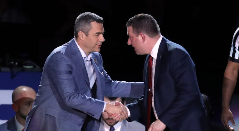 Tony Bennett Chris Beard National Championship