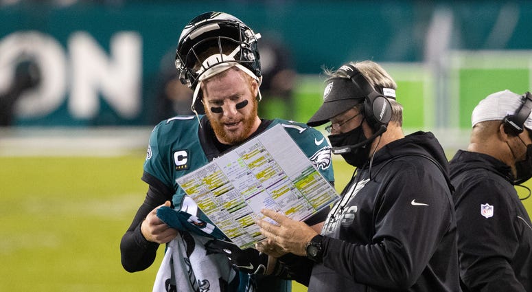Doug Pederson Carson Wentz Eagles