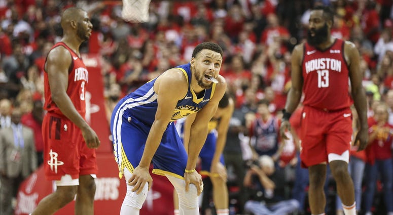 Steph Curry James Harden NBA Playoffs