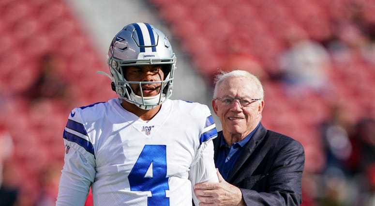 Dak prescott Jerry Jones Cowboys