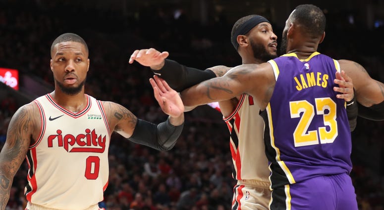 LeBron James Damian Lillard