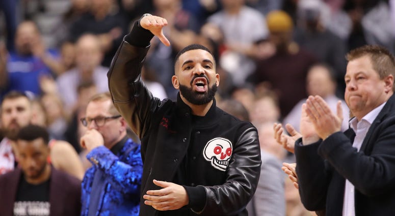 Drake Raptors Bucks NBA Playoffs