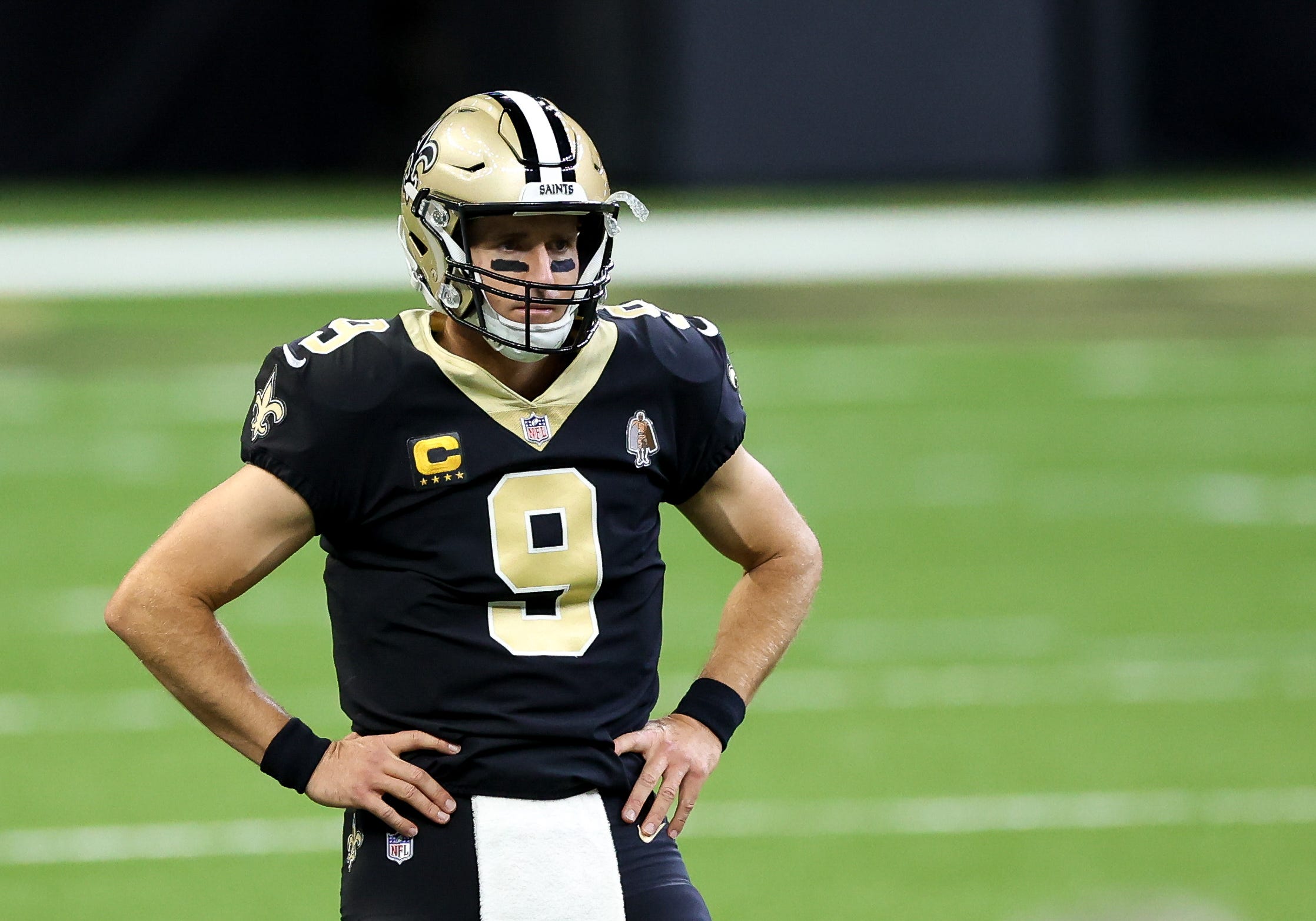 drew brees uniform