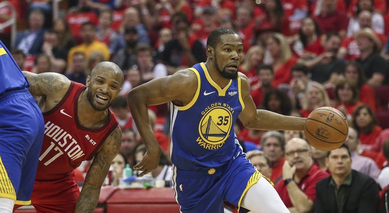 Kevin Durant Warriors Rockets