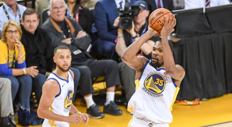 Kevin Durant Steph Curry NBA Finals