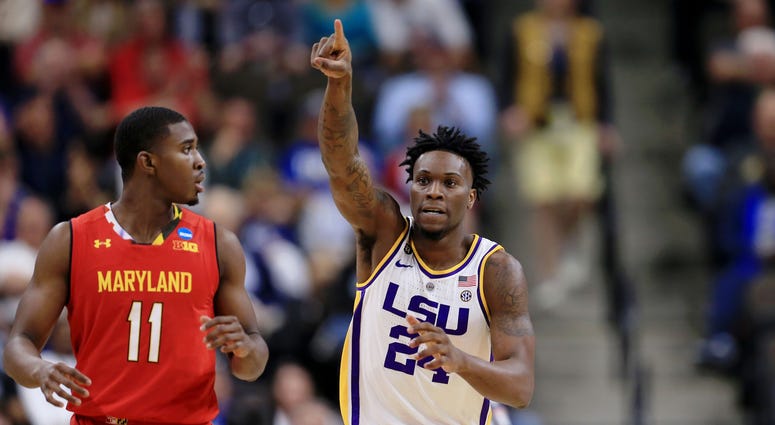 Emmitt Williams LSU Maryland NCAA Tournament