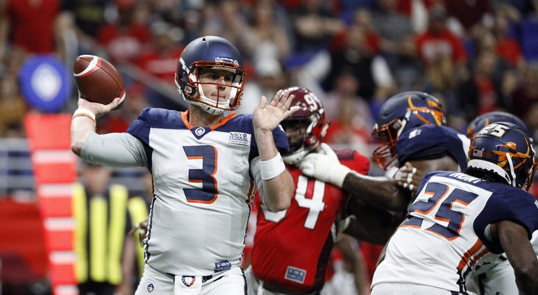 Orlando Apollos Quarterback Garrett Gilbert AAF