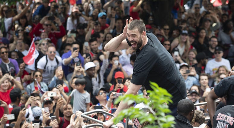 Marc Gasol Raptors Parade