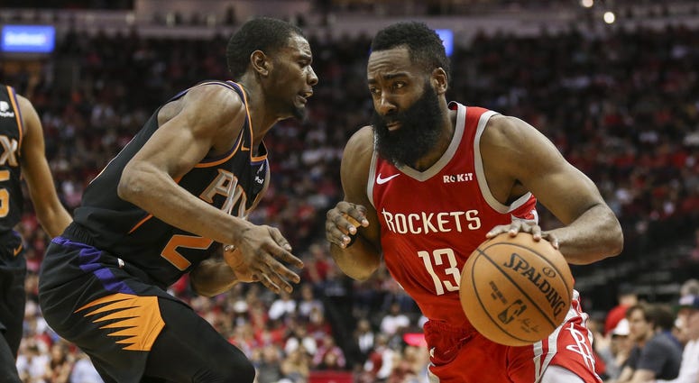James Harden Houston Rockets NBA MVP