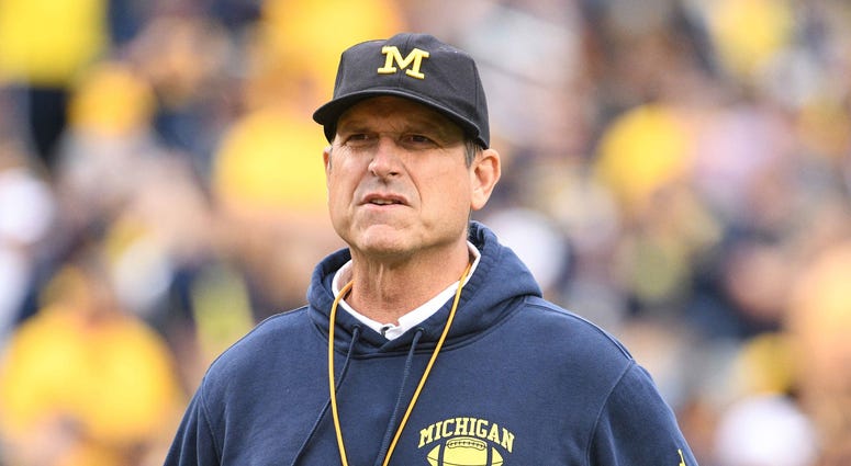 Jim Harbaugh Michigan Wolverines