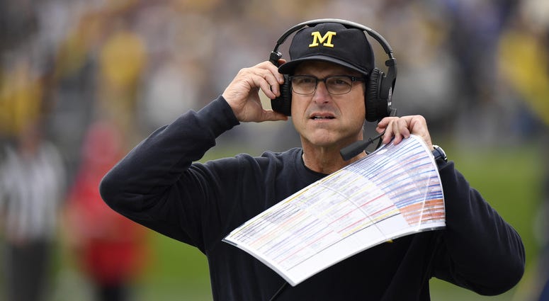 Jim Harbaugh Michigan Football Big Ten