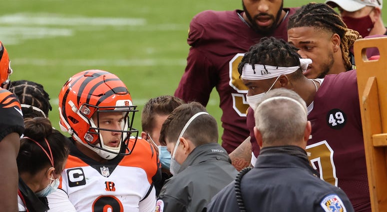 Joe Burrow Bengals knee injury