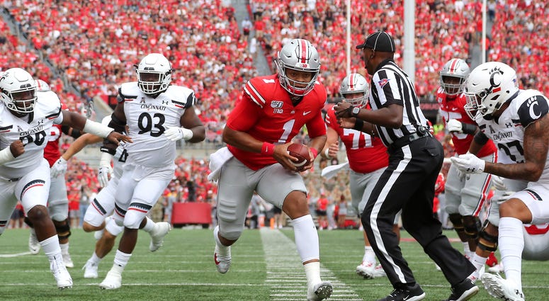 Justin Fields Ohio State Cincinnati