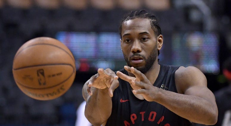 Kawhi Leonard Raptors NBA Finals