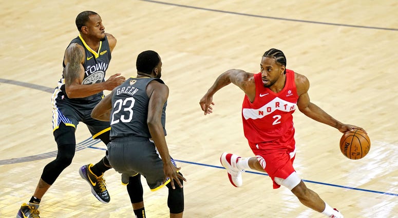 Kawhi Leonard Raptors NBA Finals