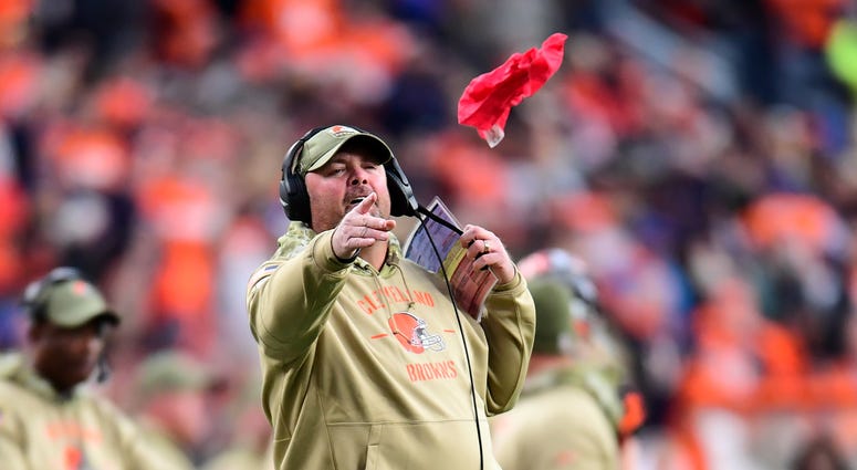 Freddie Kitchens Browns Flag