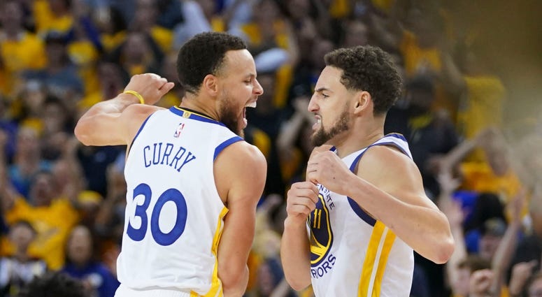 Klay Thompson Steph Curry