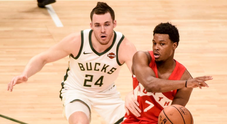 Kyle Lowry Raptors Bucks