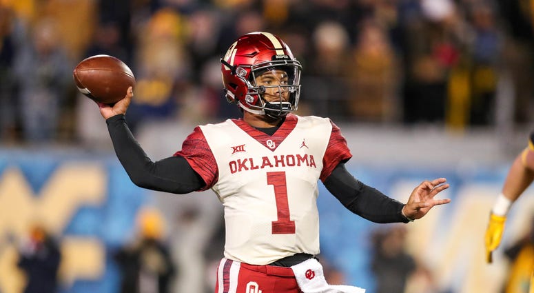 Kyler Murray Oklahoma Sooners Heisman Trophy West Virginia