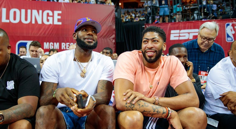 LeBron James Anthony Davis