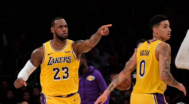 LeBron James Lakers