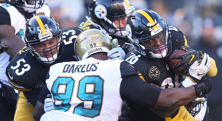 Le'Veon Bell Pittsburgh Steelers Jacksonville Jaguars AFC Playoffs NFL
