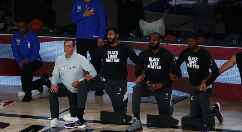 LeBron James Lakers Black Lives Matter