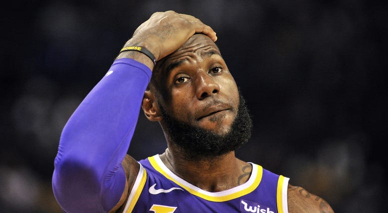 Los Angeles Lakers LeBron James Memphis Grizzlies NBA