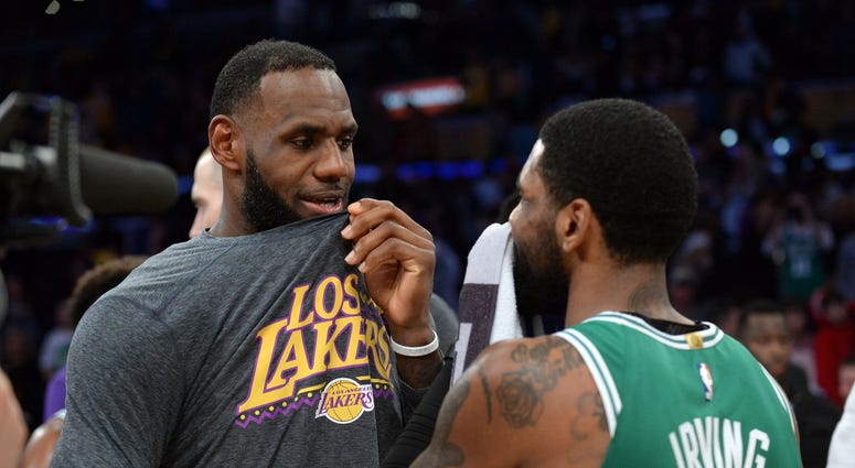 LeBron James Kyrie Irving
