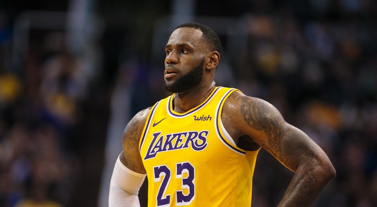 LeBron James Lakers