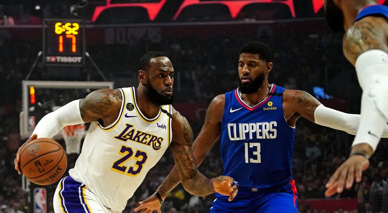 LeBron James Paul George
