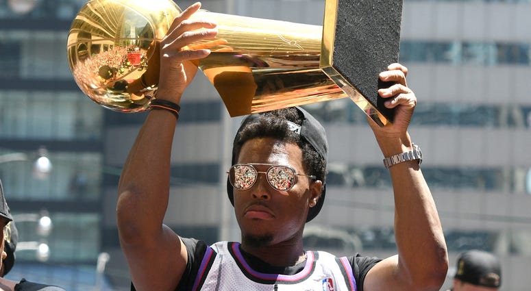 Kyle Lowry Raptors Parade