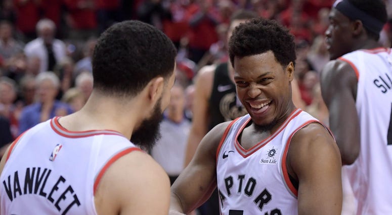 Kyle Lowry Fred Van Vleet Raptors Bucks
