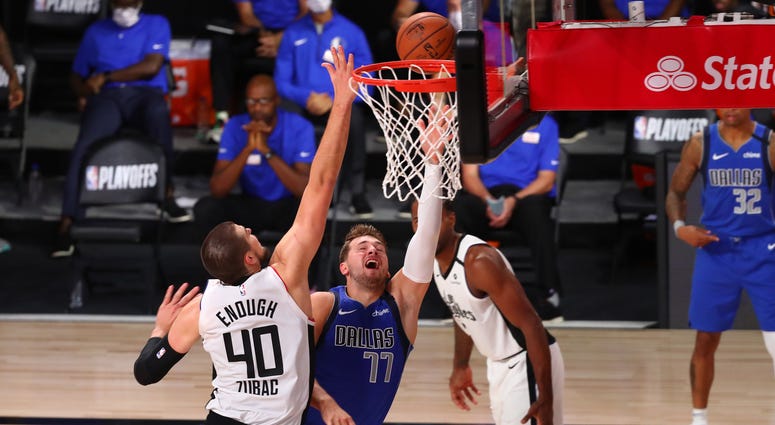 Luka Doncic Mavericks Clippers Game5
