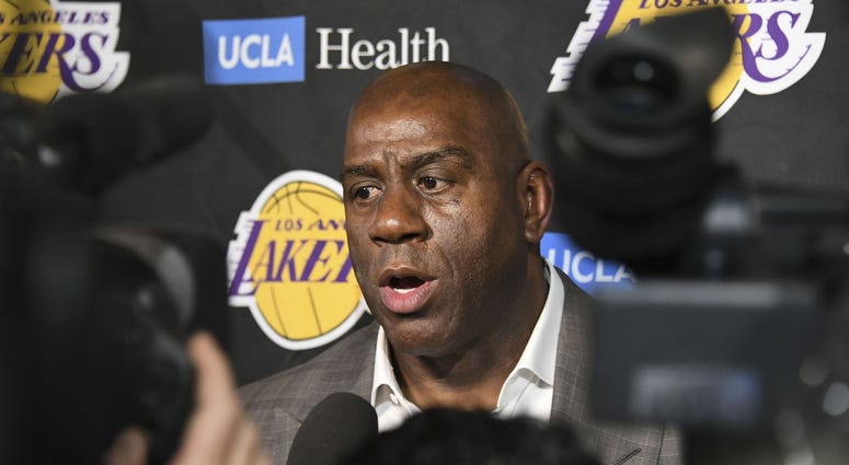 Magic Johnson Lakers