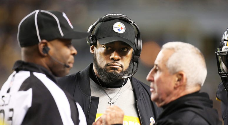 Mike Tomlin Pittsburgh Steelers Cincinnati Bengals NFL