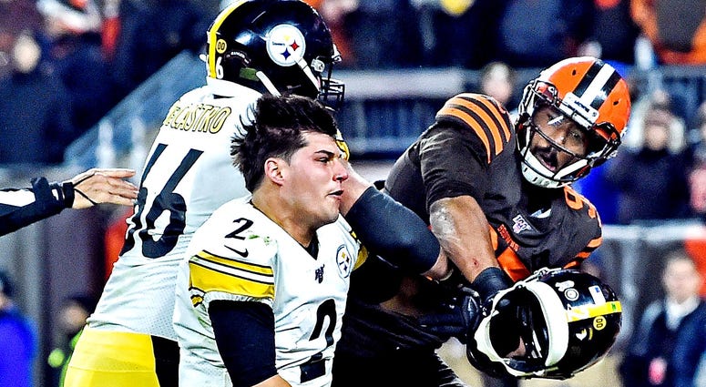 Myles Garrett Mason Rudolph