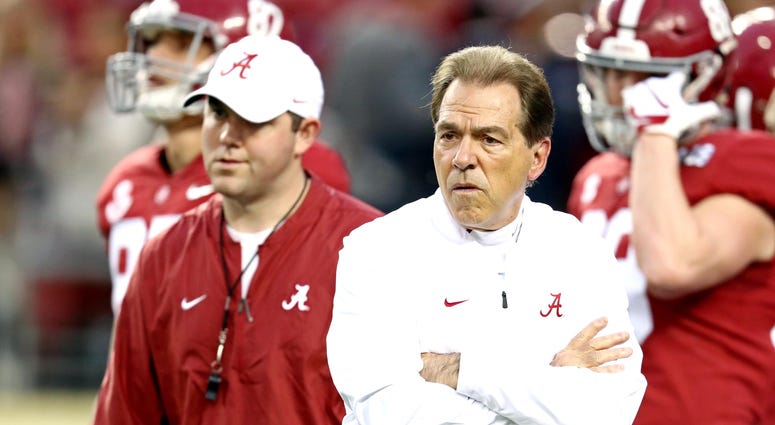 Nick Saban Alabama Clemson