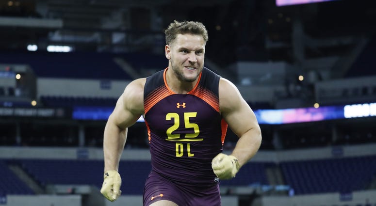 Nick Bosa NFL Combine