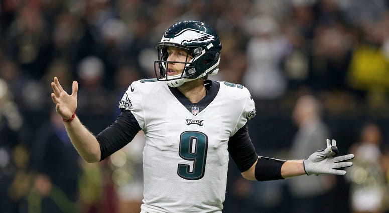 Nick Foles Eagles Saints NFC Playoffs