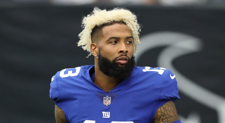 Odell Beckham Jr. New York Giants Houston Texans NFL