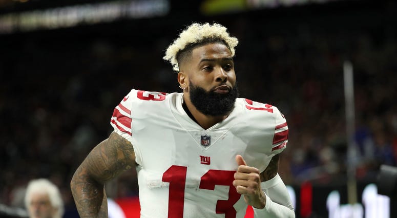 OBJ New York Giants Cleveland Browns