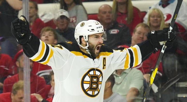 Patrice Bergeron Bruins Stanley Cup