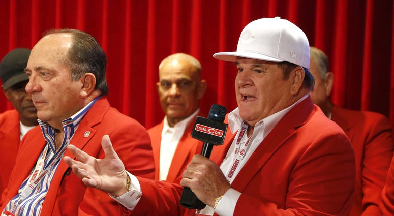 Pete Rose Cincinnati Reds Hall of Fame
