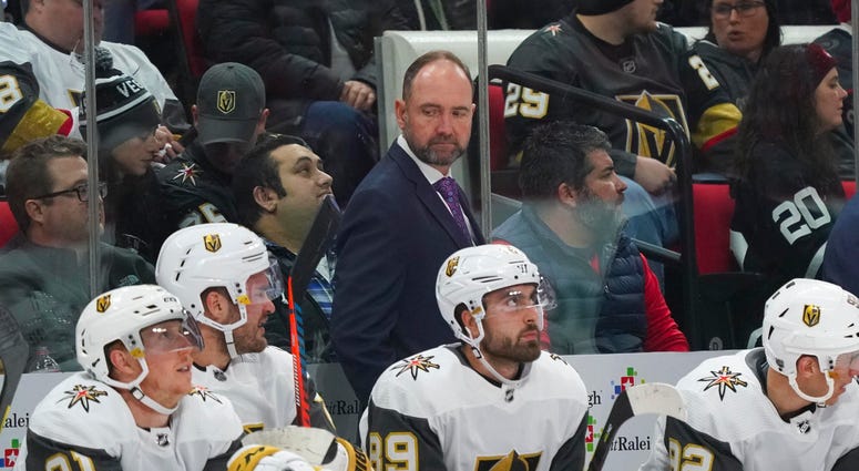 Peter DeBoer Vegas Golden Knights