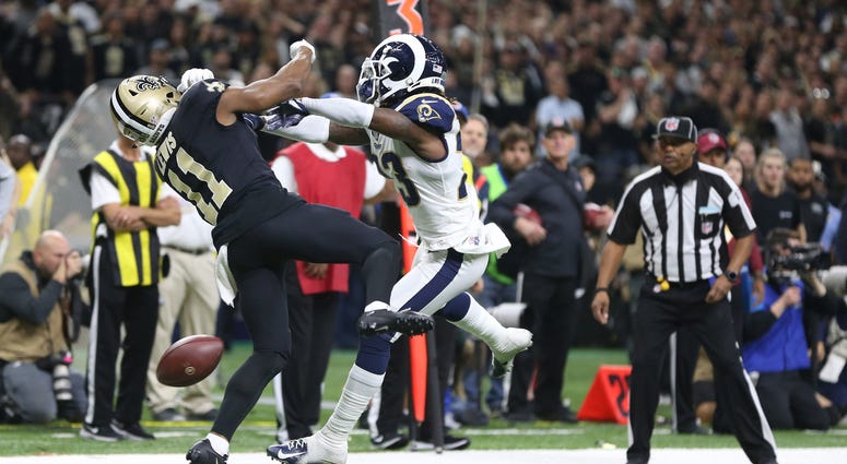 Rams Saints Pass Interference NFC Championship