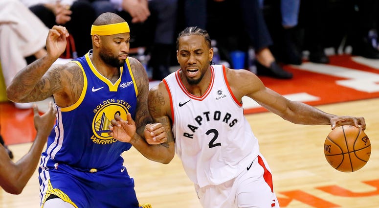Kawhi Leonard Toronto Raptors Golden State Warriors NBA Finals