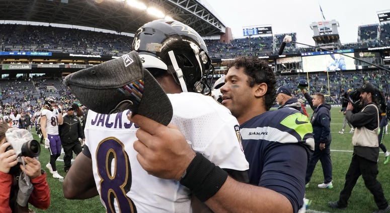 Lamar Jackson Russell Wilson