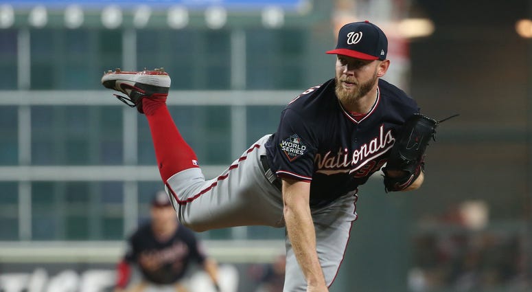 Stephen Strasburg Nats Astros World Series